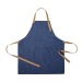Tablier de haute qualité en tissu denim résistant, tablier publicitaire