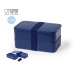 Lunchcox double compartiments bedrijfs cadeau