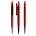 Prodir DS5 TTC Transparent with Chrome Metal Nose-Cone, stylo Prodir publicitaire