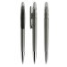 Prodir DS5 TTC Transparent with Chrome Metal Nose-Cone cadeau d’entreprise