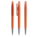 Prodir DS5 TFS Frosted with Satin Metal Nose-Cone, stylo Prodir publicitaire