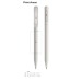 Prodir DS3TTC Transparent with Chrome Metal Nose-Cone, stylo Prodir publicitaire