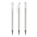 Prodir DS3TFS Frosted with Satin Metal Nose-Cone cadeau d’entreprise