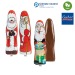 Père Noël en chocolat MINI «motifs standards» cadeau d’entreprise