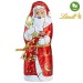 Père Noël de Lindt 70g sans personnalisation cadeau d’entreprise