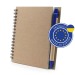 Carnet A6 avec stylo bille - Fab Europe cadeau d’entreprise
