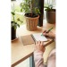 Carnet A6 avec stylo bille - Fab Europe, carnet recyclé publicitaire