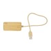 Hub USB et USB type C Bambou B'RIGHT - Kenzie, Hub publicitaire