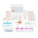 Trousse de premiers secours en coffret plastique, 64 pièces - Ramona, trousse de secours publicitaire