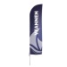 Beachflag 80 x 400 cm cadeau d’entreprise