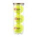 Tube de 3 balles de tennis personnalisées - Logo sur balles seules cadeau d’entreprise