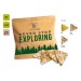 Triangles croustillants bio en sachet promo maïs et riz noir cadeau d’entreprise