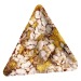 Triangles croustillants bio en sachet promo maïs et riz noir, Snack salé publicitaire