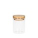 Bocal en verre bambou, 375ml bedrijfs cadeau