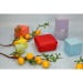Boîte à déjeuner Cube de luxe avec une coupe de séparation, réutilisable, Lunch box et boîte déjeuner publicitaire