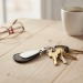 Porte-clefs Cardiff ovale, porte-clés cuir pubblicitario