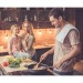 Cuillère en bois Madera, réutilisable, couvert à salade pubblicitario
