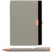 Bloc-notes et stylo Crosby en Rose Gold Colour Jet, bloc-notes publicitaire