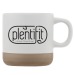 Terra - Tasse en céramique à base d'argile de 350ml Sérigraphie, Tasse publicitaire