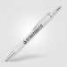 Orbit Spinner Stylo en métal chromé avec stylet Colour Jet, stylo bille publicitaire