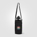 Sac pour bouteille en PU recyclé à fermeture éclair - 1.8 L Sérigraphie, sac isotherme  publicitaire