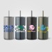 Gobelet Borealis en acier inoxydable recyclé avec paille - 475 ml Colour Jet cadeau d’entreprise