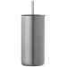 Gobelet Borealis en acier inoxydable recyclé avec paille - 475 ml Colour Jet, Mug isotherme publicitaire