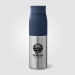 Bouteille Borealis à couvercle à torsion en acier inoxydable recyclé - 650 ml Colour Jet, Nouveauté publicitaire