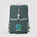 Sac à dos en polyester recyclé pour ordinateur portable 20L Sérigraphie cadeau d’entreprise