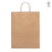 Sac en papier kraft 115g/m² 24x31x9cm cadeau d’entreprise