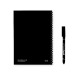 Infinitebook A5 couverture souple et 15 pages lignées pour tableau blanc, cahier publicitaire