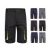 VL HEMERA. Bermuda stretch bicolore, multipoches 240g/m², en coton 46%, EME 38% et polyester 16% bedrijfs cadeau