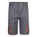 VL HEMERA. Bermuda stretch bicolore, multipoches 240g/m², en coton 46%, EME 38% et polyester 16% bedrijfs cadeau