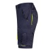 VL HEMERA. Bermuda stretch bicolore, multipoches 240g/m², en coton 46%, EME 38% et polyester 16% bedrijfs cadeau