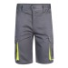 VL HEMERA. Bermuda stretch bicolore, multipoches 240g/m², en coton 46%, EME 38% et polyester 16% bedrijfs cadeau