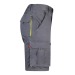VL HEMERA. Bermuda stretch bicolore, multipoches 240g/m², en coton 46%, EME 38% et polyester 16%, Short reclame