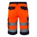 VL HADES. Bermuda bicolore multi-poches 210g/m², en coton 20% et polyester 80%, Short publicitaire