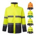 VL THEMIS. Parka bicolore 190g/m², en polyester 100%, avec enduction PU cadeau d’entreprise