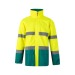 VL THEMIS LARGE. Parka bicolore 190g/m², en polyester 100%, avec finition PU, Parka publicitaire