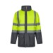 VL JUNO. Parka 4 en 1 bicolore 180g/m², en polyester 100%, avec finition PU, Parka publicitaire