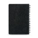 MISHIMA. Cahier A5 avec couverture semi-dure en feutrine recycléee 100% rPET avec anneaux et pages lignées cadeau d’entreprise