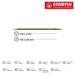 STABILO GREENgraph crayon graphite avec bout gomme, Produit Stabilo publicitaire