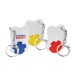 Porte-clés jeton 1€ dent cadeau d’entreprise