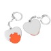 Porte-clés jeton 1€ coeur, jeton pubblicitario