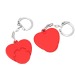 Porte-clés jeton 1€ coeur, jeton pubblicitario
