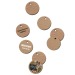 Jeton 1 euro en bois cadeau d’entreprise