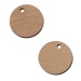 Jeton 1 euro en bois, jeton publicitaire