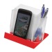 Support pour Smartphone et tablette avec collecteur de fiches, pot à crayons publicitaire