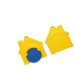 Porte-clés jeton 1€ Maison cadeau d’entreprise