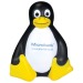 Pingüino sentado antiestrés regalo de empresa